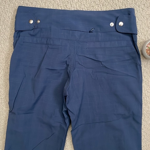 Lululemon rare Trail Trouzher blue plaid with hint of grey 4 - Picture 4 of 13